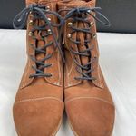 Tommy Hilfiger Women's Brown Suede Ankle Boots Shoes Size 7.5 SKU 4043 Photo 0