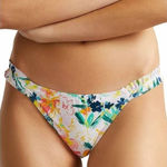 Ted Baker Bikini Bottom Size 8US Floral Melray Ruffled Allover Print NEW Photo 0