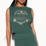 Spiritual Gangster NWT Anthropologie Trance Crawford Tank - retro green - medium Photo 2
