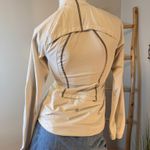 Athleta FrontRunner Jacket XXS Light Grey Reflector Photo 4