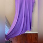 ALC Frank A.L.C NWT Blakely Satin Side Cut-Out Open Back Dress in Amethyst Orchid Size 6 Photo 5