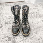 Tory Burch NEW  Miller Tweed Lace Up Boot Photo 10