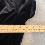 NIKIBIKI Vintage Y2K  Velvet Jacket Juniors Large Black Whimsigoth Silver Buttons Photo 11