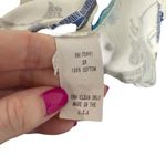 Vintage Painted Pony Floral Patterned Jacket Size Medium White Photo 3