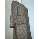 Preston & York Women’s Houndstooth 60s Inspired Multi Pocket Dress 6 Photo 1