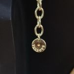 Talbots NWOT double strand yellow and black cabochon gold tone necklace Photo 4