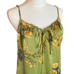 SheIn Floral Satin Long Dress Photo 1