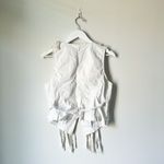 Johnny Was  Western Frey Edge Cotton Vest Size S Photo 6