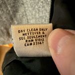 Talbots Long Coat Gray Herringbone Lined Lightweight Acrylic NWT Vintage 16W Photo 11