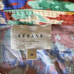Sézane - Pierro Shirt Antique Floral Button Down Blouse Sz 36 Photo 7
