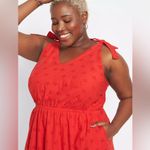 Lane Bryant  Eyelet Lace Midi Dress - New - Size 16 Photo 2