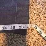 Polo Ralph Lauren Wide Leg Jeans Dark Wash Denim Cuffed Hem Women's Size 8 Blue Photo 4