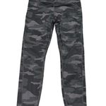 Athleta Black Grey Camo Ultimate 7/8 Tight Leggings Small High Waist Pocket Logo Photo 0