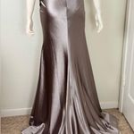 Cinderella  Divine Gray Satin Dress Size Small Photo 8