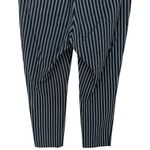 Banana Republic  Women's Sloan Striped Crop Pants Navy Size 10 Career Modern‎ Photo 9
