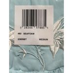 NEW Miss Elaine 100% Nylon Short Sleeve Nightgown M Seafoam Embroidered Relaxed Size M Photo 1