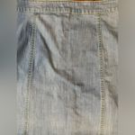WAYF  Buttoned Down Jean Mini Skirt Photo 4