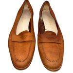 Salvatore Ferragamo women's Brown Suede Penny Loafers Size 8 AAA Narrow Shoes Photo 4