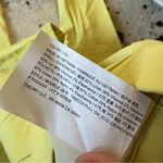 Theory Lime Bright Linen Blend Pull On Pants Size 12 Photo 4