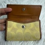 Coach  y2k Yellow Brown Signature Soho Wallet Photo 2