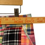 Old Navy  Multicolor Patchwork Plaid Mini Skirt Size 10 Mardi Gras City Chic Photo 1