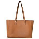 Tory Burch Robinson Leather Tote in Cardamom Photo 1