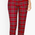 Talbots Hampshire Ankle Pant Classic Red Tartan 4 Petite Photo 0
