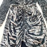 DUNDAS x REVOLVE Stardust Mini Dress in Silver Tiger XXS Photo 4