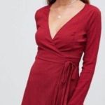 ASOS Red Wrap Dress Photo 0