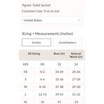 Free People  Agnes Cropped Black Jacket NWT Women’s Small Photo 5