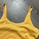 Wild Fable  Women's Amber Yellow Slim Fit Cropped Tank Top - Size Medium - NWT Photo 1