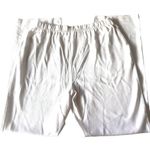 Lands End Womens White Sport Knit Pants Medium Photo 3