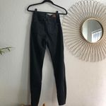 Judy Blue Black distressed ripped straight leg boyfriend fit skinny stretchy denim jeans  Size 3/26” Photo 2