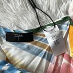 Tahari  Spaghetti strap boho maxi dress brushstroke canvas multicolor size Medium Photo 4