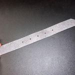 Chic Brown Textured Faux Leather Adjustable Belt Women's Size 8 Photo 5