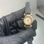 Jaz Paris Quartz Watch ā Water Resistant, Leather Strap, Vintage Style Gold Photo 3