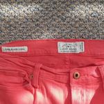 Lucky Brand  Coral Pink Charlie Super Skinny Jeans SIZE 10/30 Photo 2