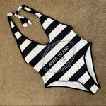 River Island  Striped Halter Swimsuit 6 Photo 2