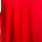 Rafaella Angora Rabbit Hair Lambswool Nylon Open Front Sweater Red Photo 8