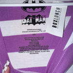 BoxLunch Women's 2XL‎ Purple Striped Batman T Photo 2