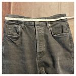 AGOLDE  Riley Crop Jeans Black Wash High Rise‎ Straight Leg Womens Size 26 Photo 12