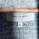 Angel of the North Anthro Alpaca Knit Cardigan Size Small Gray Photo 9