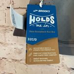 Brooks Dare Scoopback Run Sports Bra Adjustable Asphalt Gray Size 32 C/D Photo 4