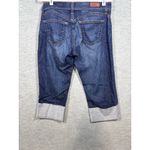 AG Adriano Goldschmied AG Adriano Goldschmied The Shorty Denim Capri Jeans Womens Size 31 Dark Wash Photo 3