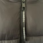 Kangol Puffer Jacket for H&M Black Size XXS Double Zip Hooded Trench Puffer Photo 9