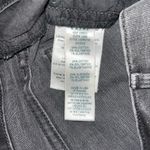 Frame LE GARCON HIGH-RISE SKINNY DISTRESSED DENIM JEANS / BLACK WASH / SIZE 26 Photo 4