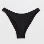 Aerie  Cheekier Black Bikini Bottom Photo 0