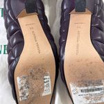 Bottega Veneta Plum Quilted Pattern Leather Pumps Heels Size 36 Shoes $1200 Photo 9