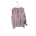 Skylar & Jade Size Small S Pink Boho Indie Flowy Oversized Top Blouse Tunic Top Photo 1