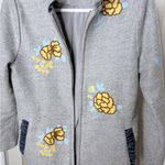 Whimsy Floral Embroidered bohemian coat by monte milano
Size small Yellow Photo 3